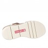 Sandalias Planas Mujer Pikolinos W4N-0968 Oro