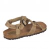 Sandalias Planas Mujer Inter-Bios 7179 Kaki