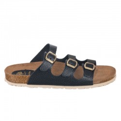 Sandalias Planas Mujer Inter-Bios 7231 Negro
