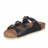 Sandalias Planas Mujer Inter-Bios 7231 Negro