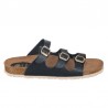 Sandalias Planas Mujer Inter-Bios 7231 Negro