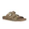 Sandalias Planas Mujer Inter-Bios 7231 Kaki