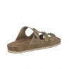 Sandalias Planas Mujer Inter-Bios 7231 Kaki