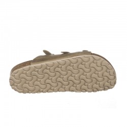 Sandalias Planas Mujer Inter-Bios 7231 Kaki