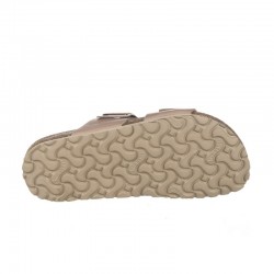 Sandalias Planas Mujer Inter-Bios 7232 Beig