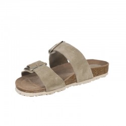 Sandalias Planas Mujer Inter-Bios 7232 Kaki