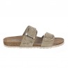 Sandalias Planas Mujer Inter-Bios 7232 Kaki