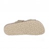 Sandalias Planas Mujer Inter-Bios 7232 Kaki