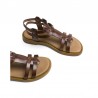 Sandalias Planas Mujer Porronet 3128 Moka
