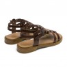 Sandalias Planas Mujer Porronet 3128 Moka