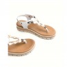 Sandalias Planas Mujer Porronet 3144 Blanco