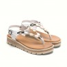 Sandalias Planas Mujer Porronet 3144 Blanco