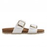 Sandalias Planas Mujer Inter-Bios 7232 Blanco