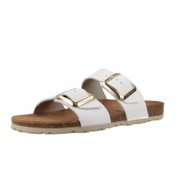 Sandalias Planas Mujer Inter-Bios 7232 Blanco