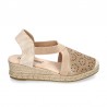 Cuñas Mujer Zapp 28506 Oro