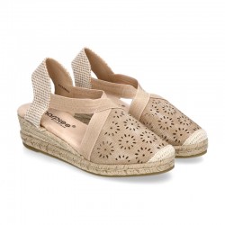 Cuñas Mujer Zapp 28506 Oro