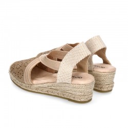 Cuñas Mujer Zapp 28506 Oro