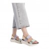 Sandalias Planas Mujer XTI 144073 Turquesa