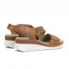 Cuñas Mujer Fluchos F2137 Cuero