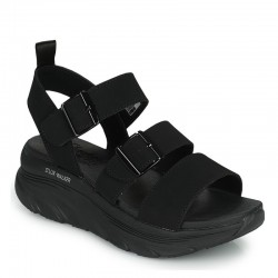 Sandalias Planas Mujer Skechers 119234 Negro