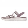 Sandalias Planas Mujer Skechers 141473 Rosa