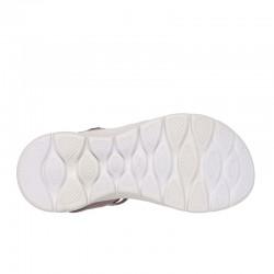 Sandalias Planas Mujer Skechers 141473 Rosa