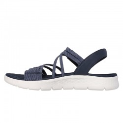 Sandalias Planas Mujer Skechers 141473 Marino