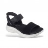 Sandalias Planas Mujer Skechers 119804 Negro