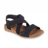 Sandalias Planas Mujer Skechers 114705 Negro