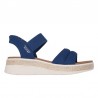 Sandalias Planas Mujer Skechers 114413 Marino