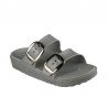 Sandalias Planas Mujer Skechers 111592 Kaki