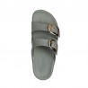 Sandalias Planas Mujer Skechers 111592 Kaki