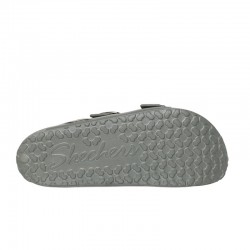 Sandalias Planas Mujer Skechers 111592 Kaki