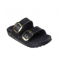 Sandalias Planas Mujer Skechers 111592 Negro