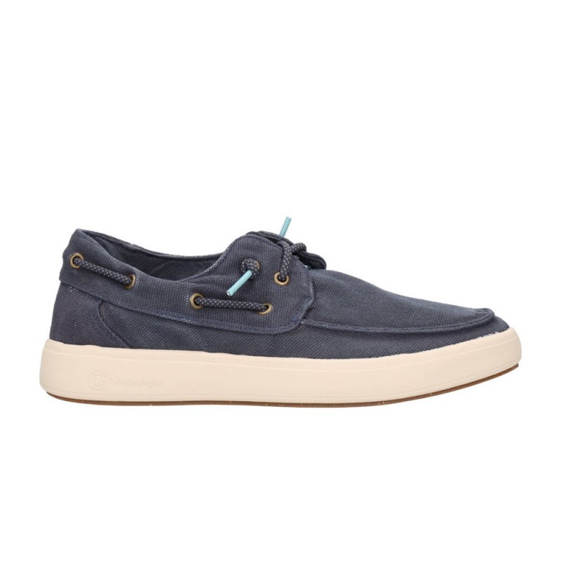 Zapatillas Lona Hombre Natural World 8413E Marino