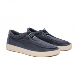 Zapatillas Lona Hombre Natural World 8411E Marino