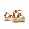 Sandalias Planas Mujer MTNG 54501 Oro