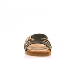 Sandalias Planas Mujer MTNG 54181 Negro