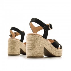 Sandalias de Tacón Mujer MTNG 59882 Negro