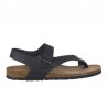 Sandalias Hombre Inter-Bios 9512 Negro