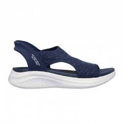 Sandalias Planas Mujer Skechers 119805 Marino