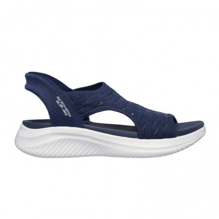 Sandalias Planas Mujer Skechers 119805 Marino