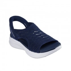 Sandalias Planas Mujer Skechers 119805 Marino