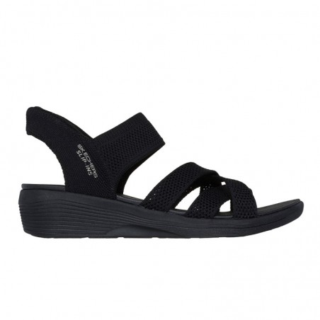 Cuñas Mujer Skechers 163524 Negro-Negro