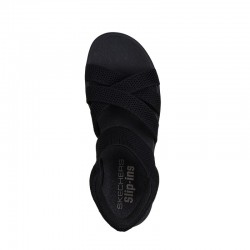 Cuñas Mujer Skechers 163524 Negro-Negro