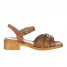 Sandalias Planas Mujer Zapp 4541 Cuero