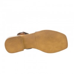 Sandalias Planas Mujer Zapp 4541 Cuero