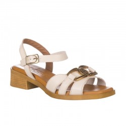 Sandalias Planas Mujer Zapp 4541 Natural