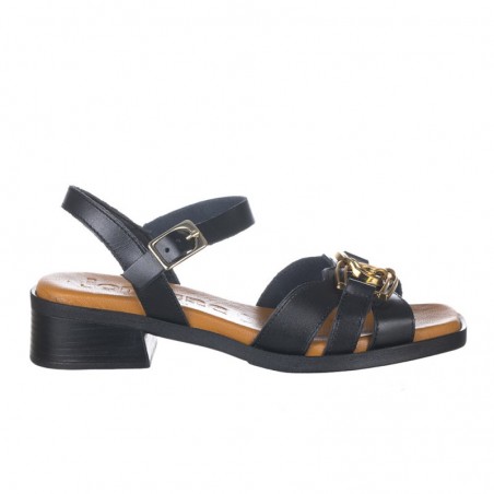 Sandalias Planas Mujer Zapp 4541 Negro