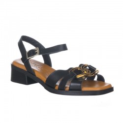 Sandalias Planas Mujer Zapp 4541 Negro